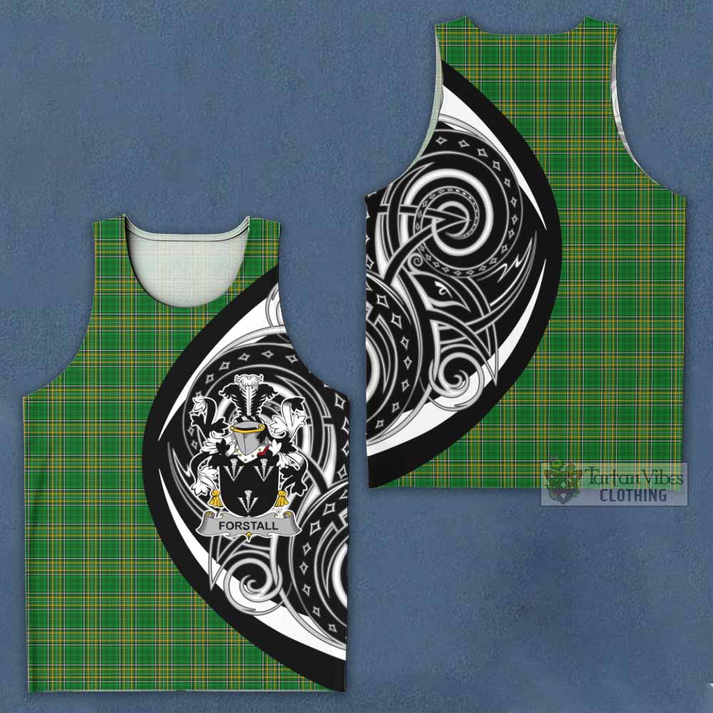 Forstall Irish Clan Men's Tank Top Celtic Circle Style - Tartan Vibes Clothing