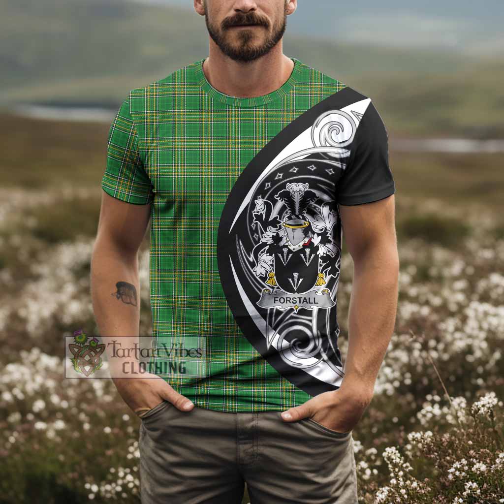 Forstall Irish Clan T-Shirt Celtic Circle Style - Tartan Vibes Clothing
