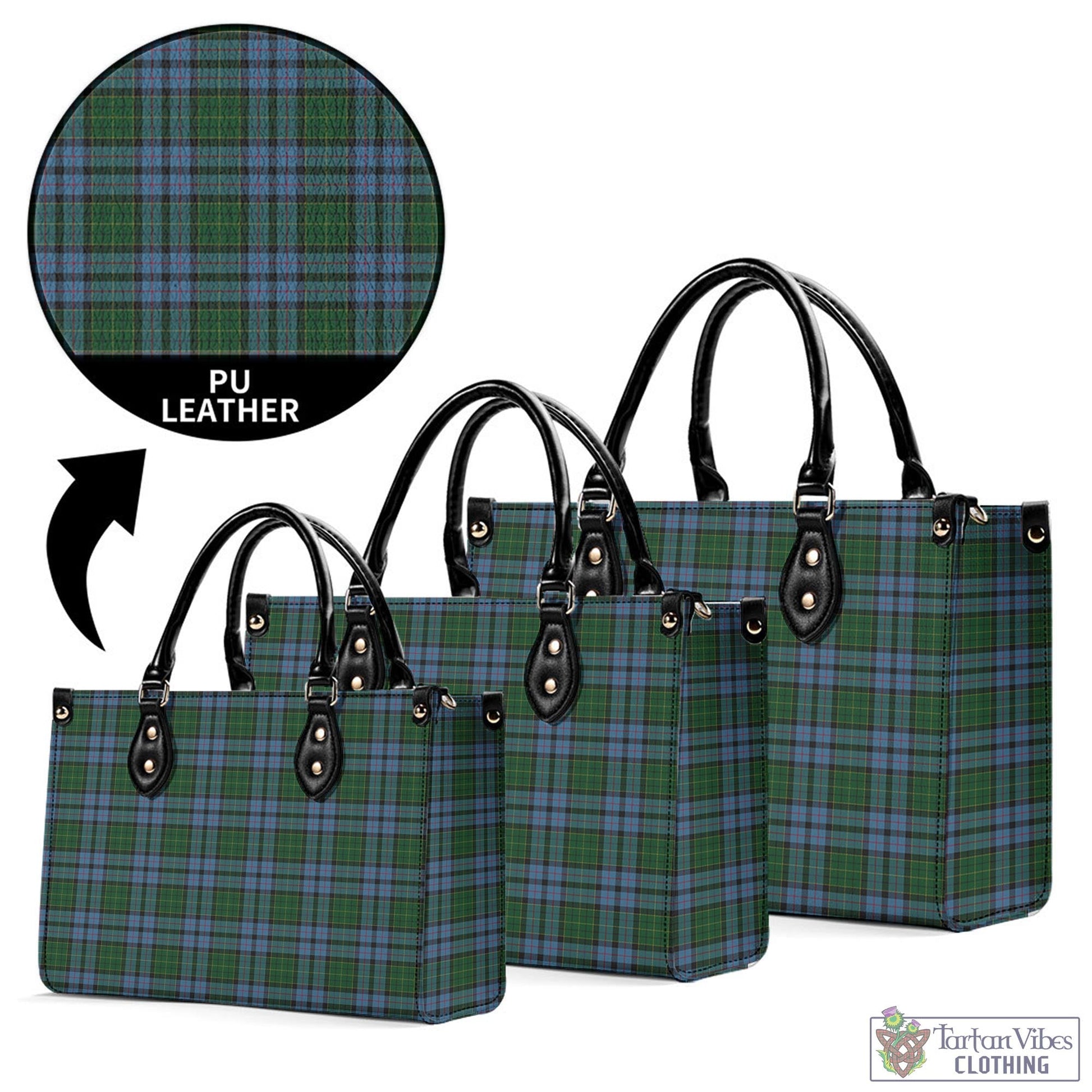 Forsyth Tartan Luxury Leather Handbags - Tartan Vibes Clothing