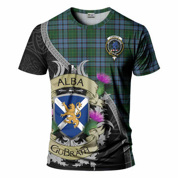 Forsyth Tartan Family Crest T-Shirt Lion Rampant Royal Thistle Shield Celtic Inspired Kid's Shirt - Tartan Vibes Clothing