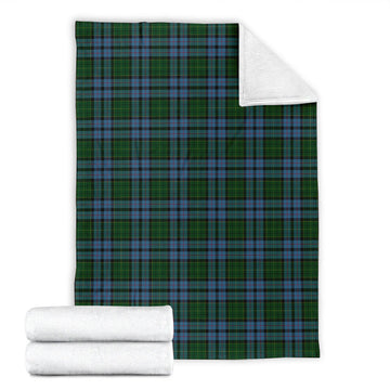 Forsyth Tartan Blanket X-Large 59 x 79 inches 150 x 200 cm - Tartan Vibes Clothing