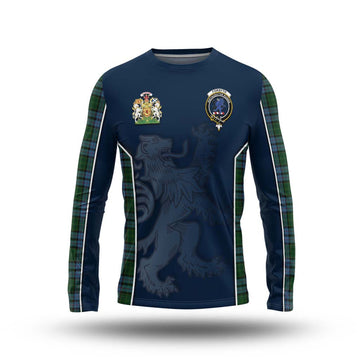 Forsyth Tartan Long Sleeve T-Shirt with Family Crest and Lion Rampant Vibes Sport Style Unisex - Tartan Vibes Clothing