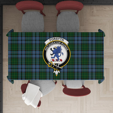 Forsyth Tartan Tablecloth with Family Crest XL 57.1"x70.9"(145x180cm) - Tartan Vibes Clothing