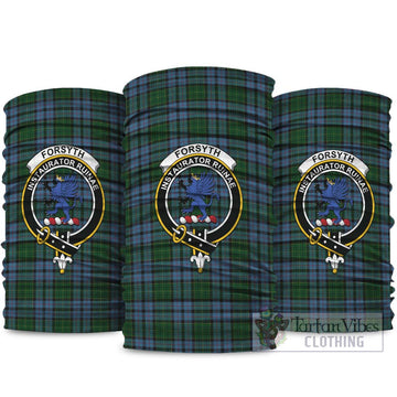 Forsyth Tartan Neck Gaiters, Tartan Bandanas, Tartan Head Band with Family Crest package One Size - Tartan Vibes Clothing