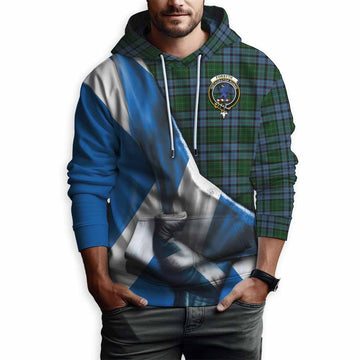 Forsyth Tartan Hoodie with Family Crest Scotland Patriotic Style Pullover Hoodie - Tartan Vibes Clothing