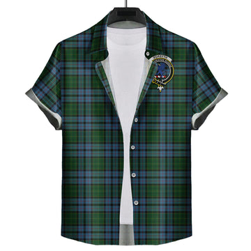 Forsyth Tartan Hawaiian Shirt with Family Crest Kid - Tartan Vibes Clothing