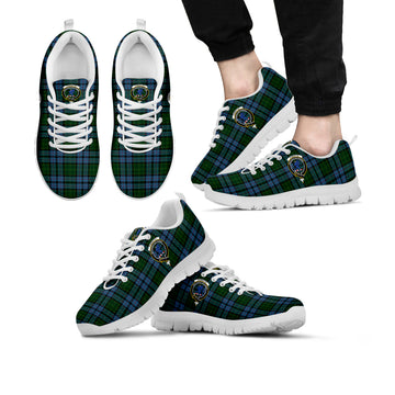 Forsyth Tartan Sneakers with Family Crest
