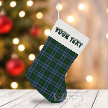 Forsyth Tartan Christmas Stocking with Personalized Text - Tartan Vibes Clothing