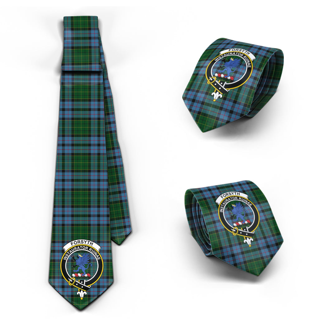 forsyth-tartan-classic-necktie-with-family-crest