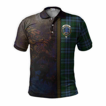 Forsyth Tartan Family Crest Polo Shirt Alba Gu Brath Be Brave Lion Ancient Style