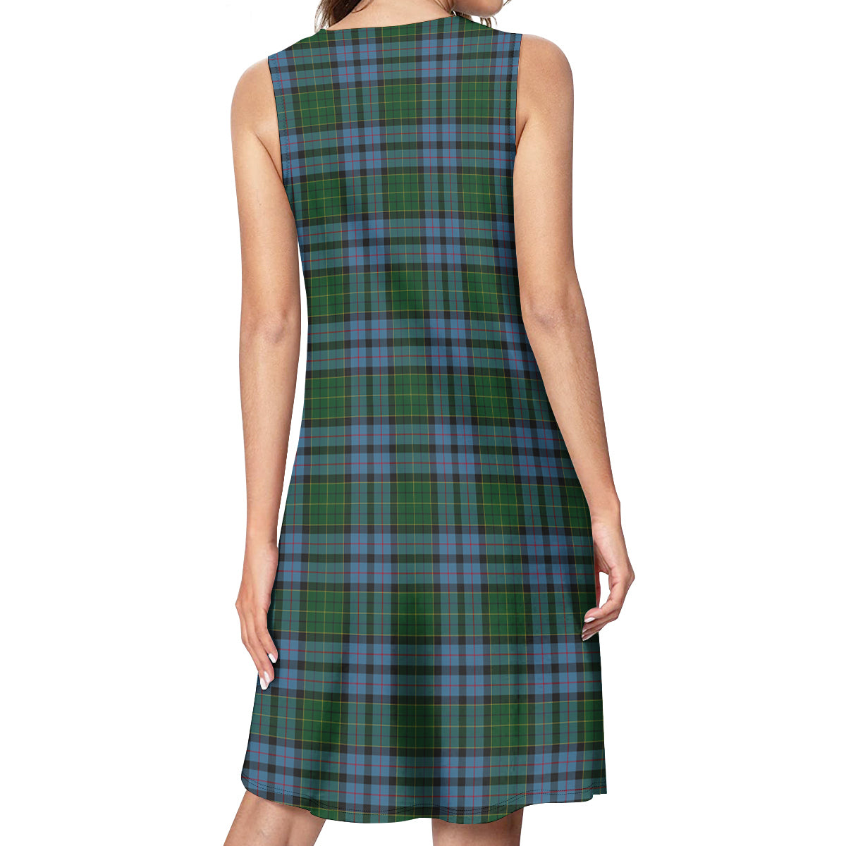 Forsyth Tartan Womens Casual Dresses - Tartanvibesclothing