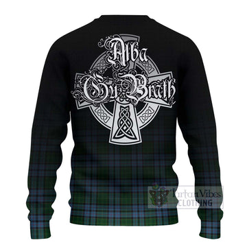 Forsyth Tartan Ugly Sweater Featuring Alba Gu Brath Family Crest Celtic Inspired - Tartan Vibes Clothing