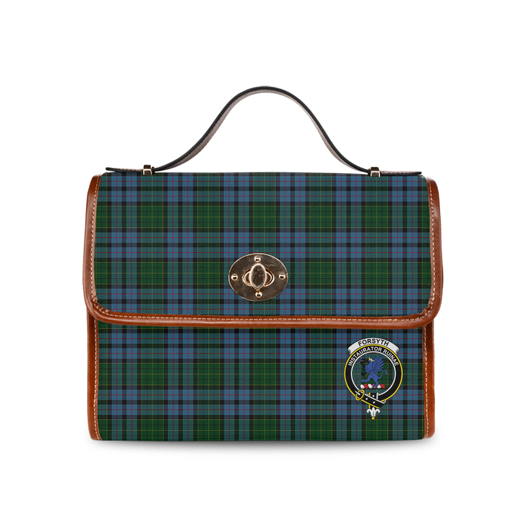 forsyth-tartan-leather-strap-waterproof-canvas-bag-with-family-crest