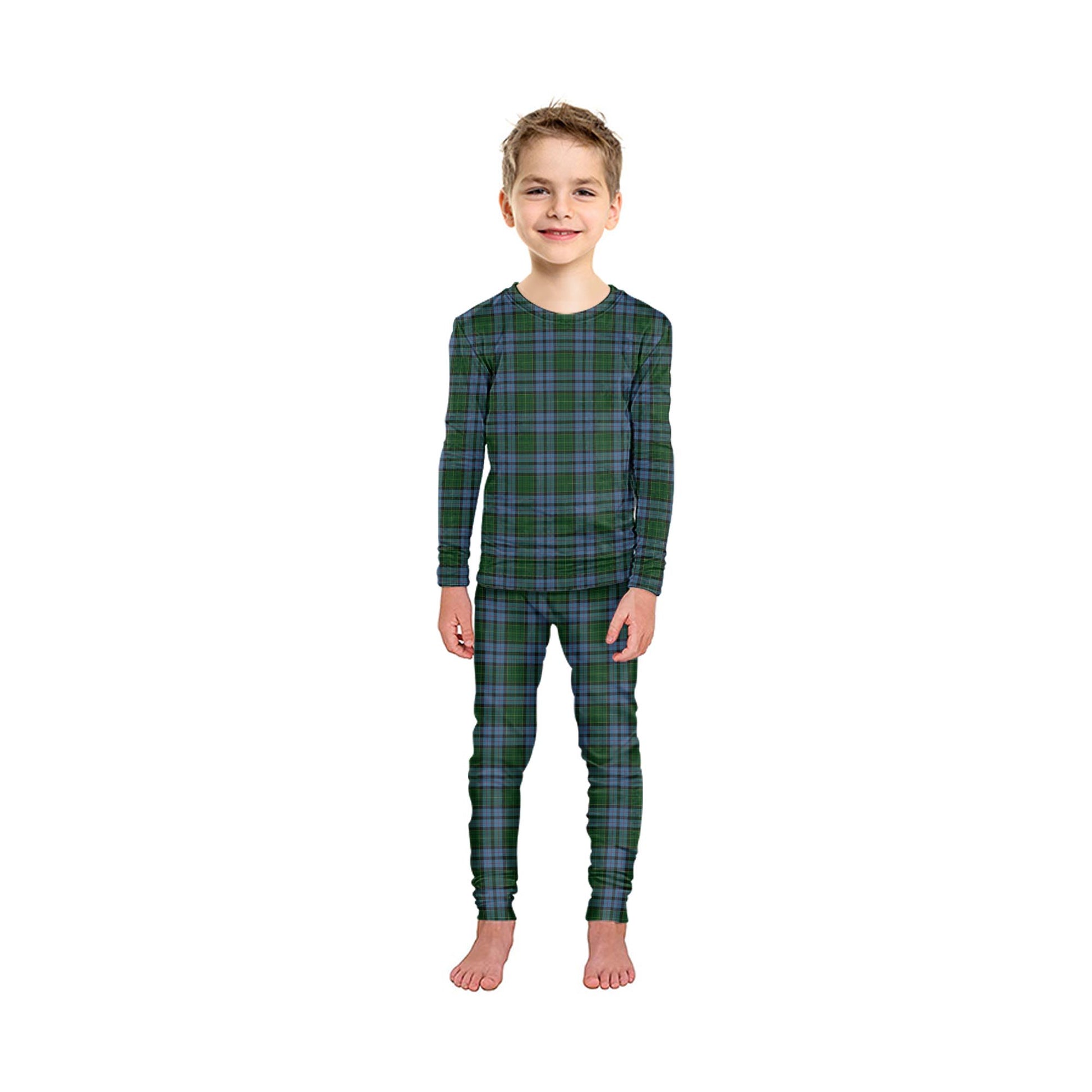 Forsyth Tartan Pajamas Family Set - Tartan Vibes Clothing