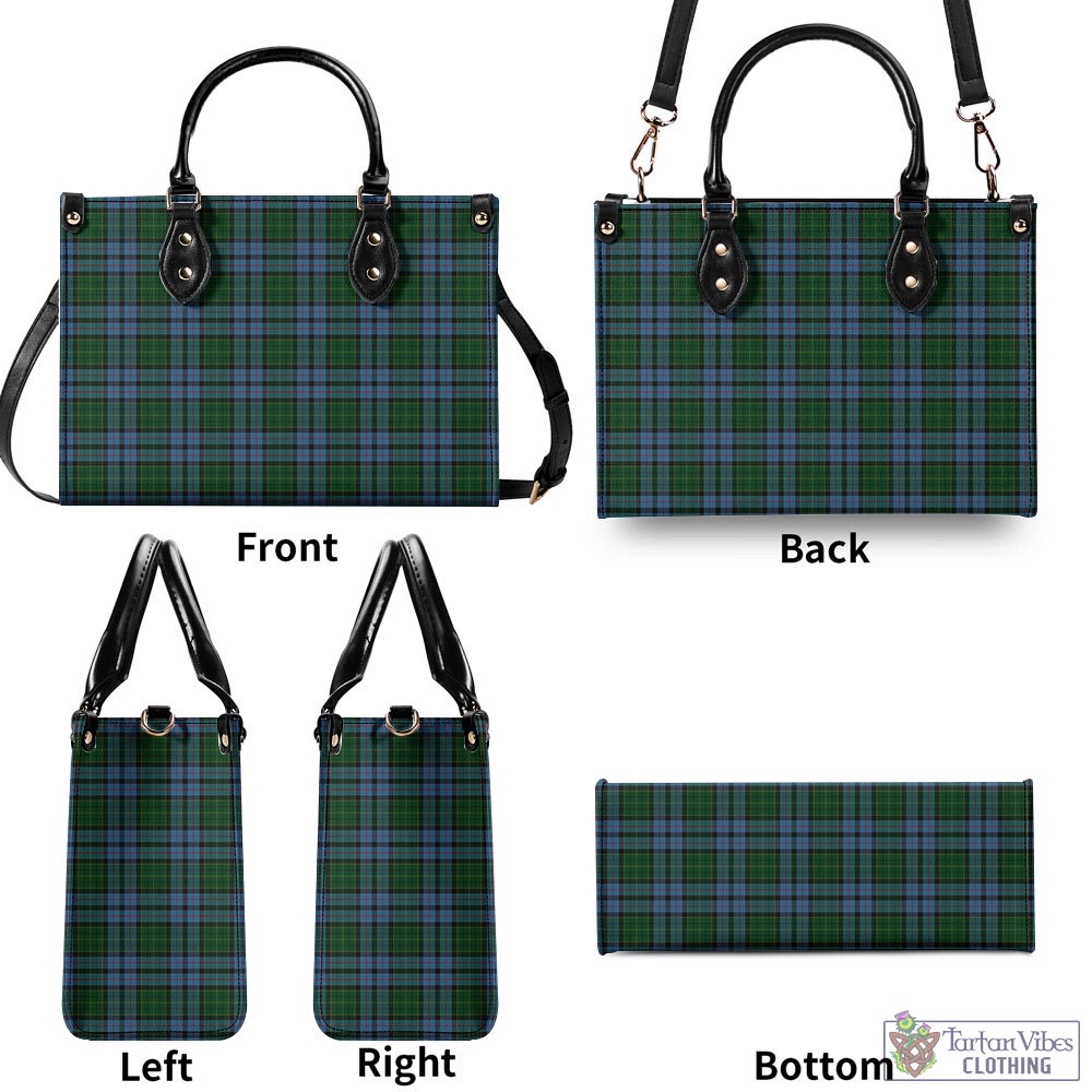Forsyth Tartan Luxury Leather Handbags - Tartan Vibes Clothing