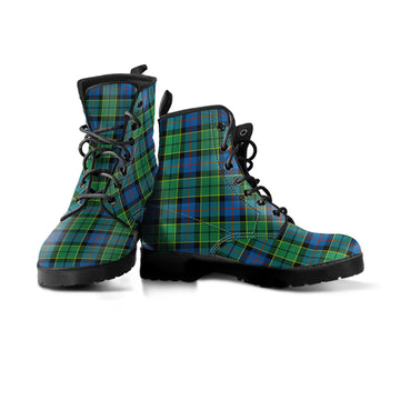 Forsyth Ancient Tartan Leather Boots