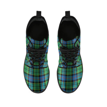 Forsyth Ancient Tartan Leather Boots