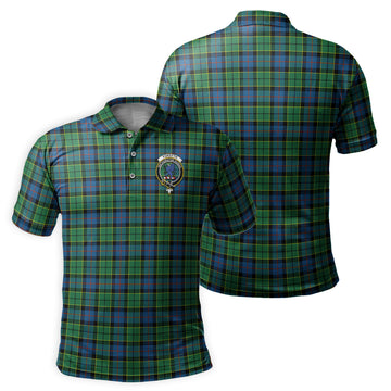 Forsyth Ancient Tartan Men's Polo Shirt with Family Crest
