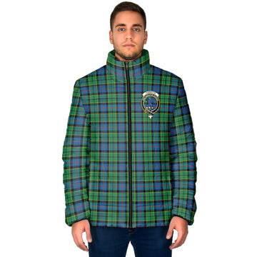 Forsyth Ancient Tartan Padded Jacket with Family Crest
