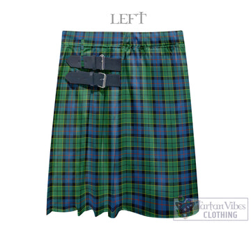 Forsyth Ancient Tartan Men's Pleated Skirt - Fashion Casual Retro Scottish Kilt Style
