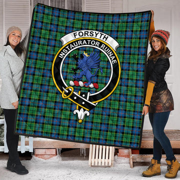 forsyth-ancient-tartan-quilt-with-family-crest
