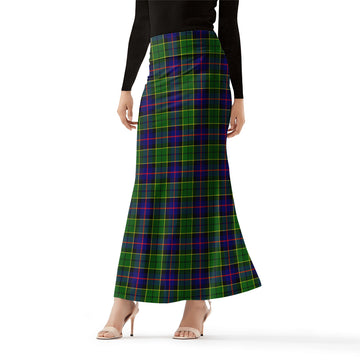 Forsyth Modern Tartan Womens Full Length Skirt