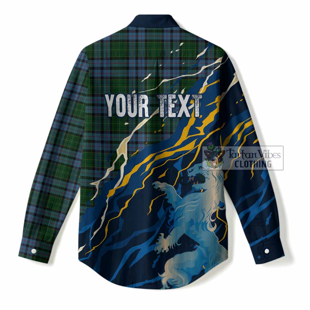 Forsyth Scotland Tartan Women Casual Shirt WC2026 Football - We'll Be Coming