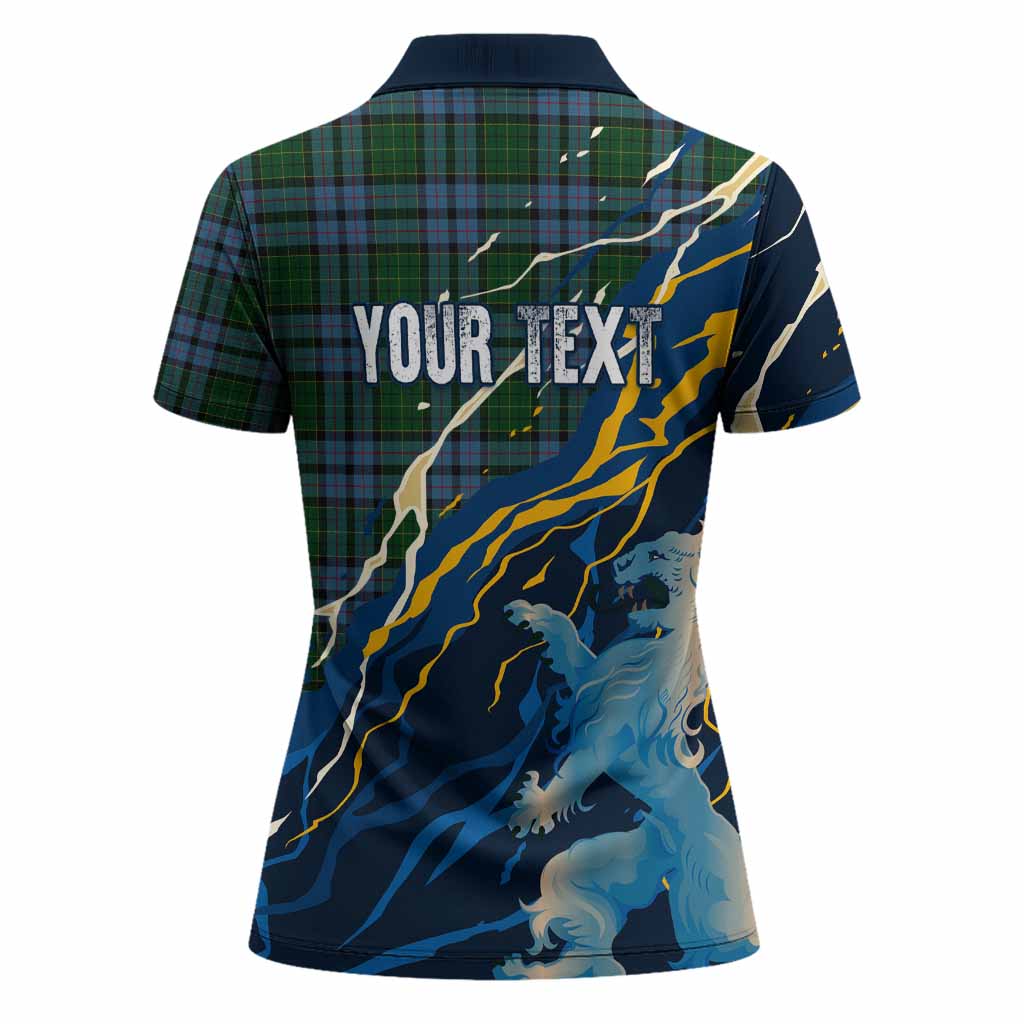 Forsyth Scotland Tartan Women Polo Shirt WC2026 Football - We'll Be Coming