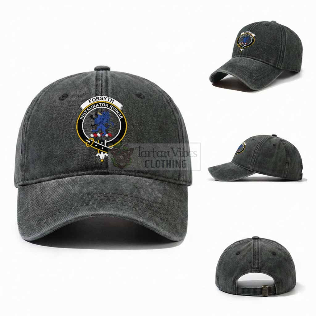 Forsyth Scottish Clan Crest Washed Baseball Cap
