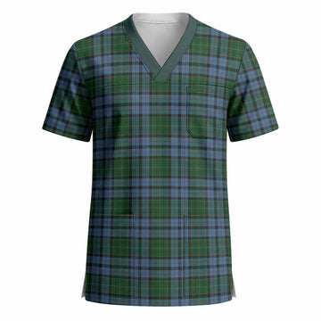 Forsyth Tartan Scrub Top - Tartan Vibes Clothing