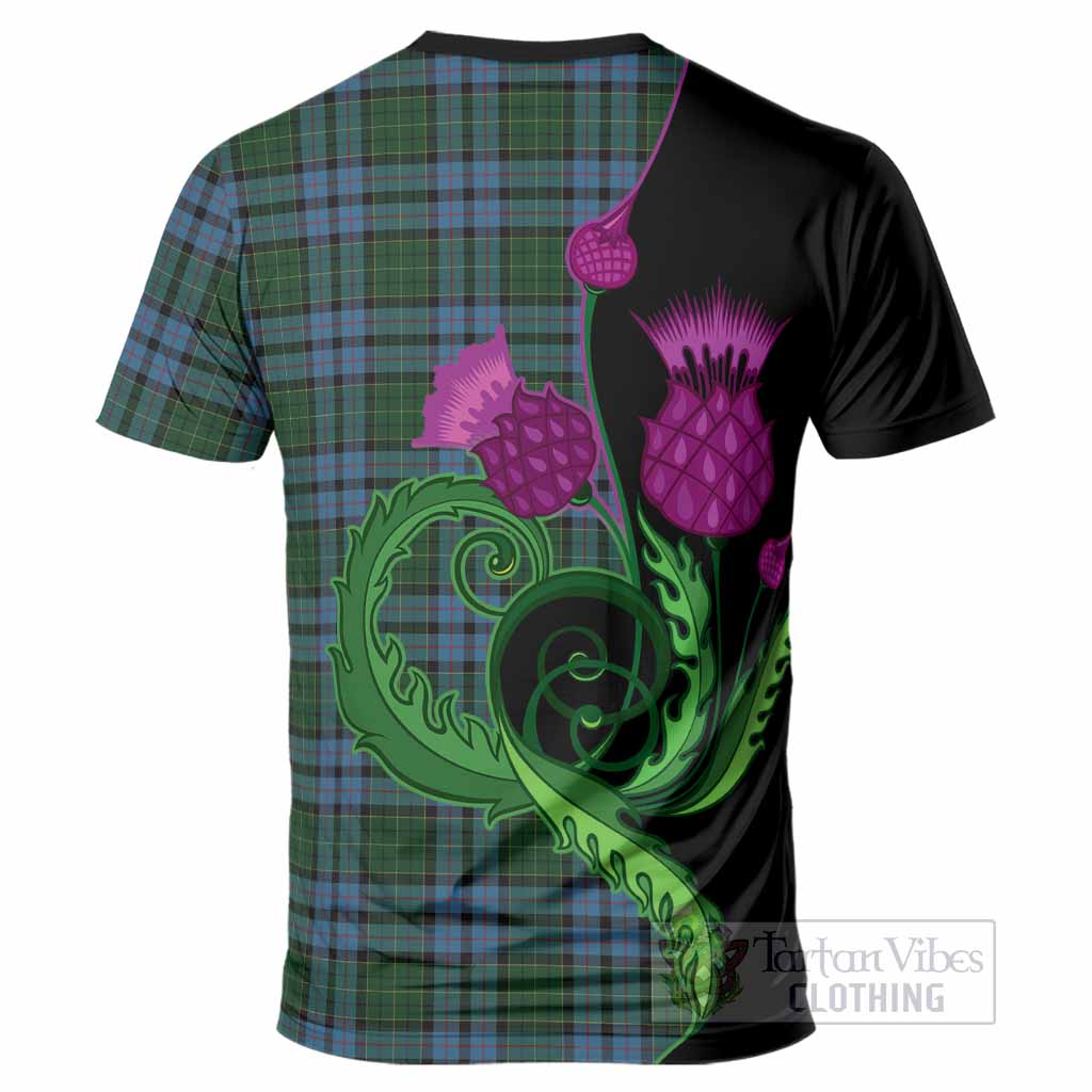 Forsyth Tartan T-Shirt Traditional Scottish Thistle
