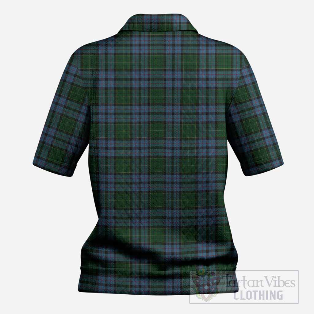 Forsyth Tartan Women’s Polo Sweater Top