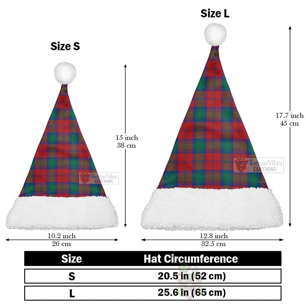 Tartan Vibes Clothing Fotheringham (Fotheringhame) Tartan Christmas Santa Hats
