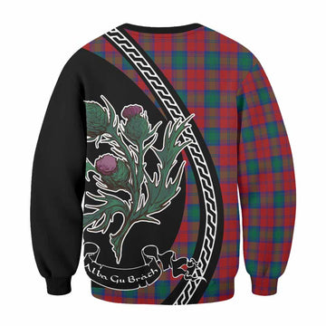 Fotheringham (Fotheringhame) Family Crest Tartan Sweatshirt Alba Thistle Inspired