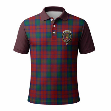 Fotheringham (Fotheringhame) Tartan Accent Polo Shirt with Family Crest