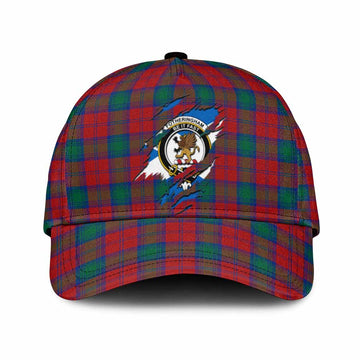 Fotheringham (Fotheringhame) Tartan Classic Cap with Family Crest In Me Style