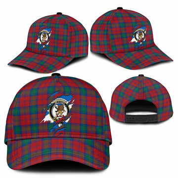 Fotheringham (Fotheringhame) Tartan Classic Cap with Family Crest In Me Style