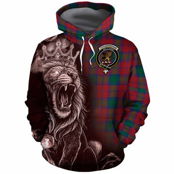 Fotheringham (Fotheringhame) Tartan Cotton Hoodie Roaring Lion Heritage