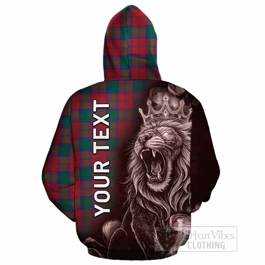 Fotheringham (Fotheringhame) Tartan Cotton Hoodie Roaring Lion Heritage