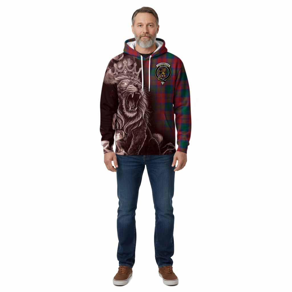 Fotheringham (Fotheringhame) Tartan Cotton Hoodie Roaring Lion Heritage