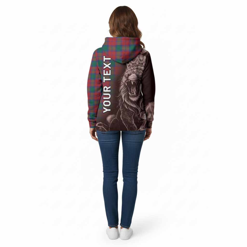 Fotheringham (Fotheringhame) Tartan Cotton Hoodie Roaring Lion Heritage