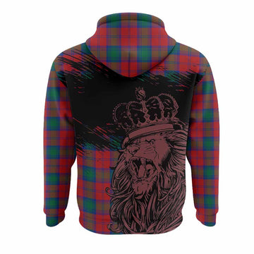 Fotheringham (Fotheringhame) Tartan Crest Hoodie Crowned Lion Heritage Style
