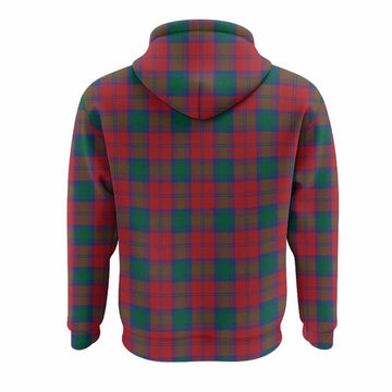 Fotheringham (Fotheringhame) Tartan Crest Hoodie Ferocious Lion Style