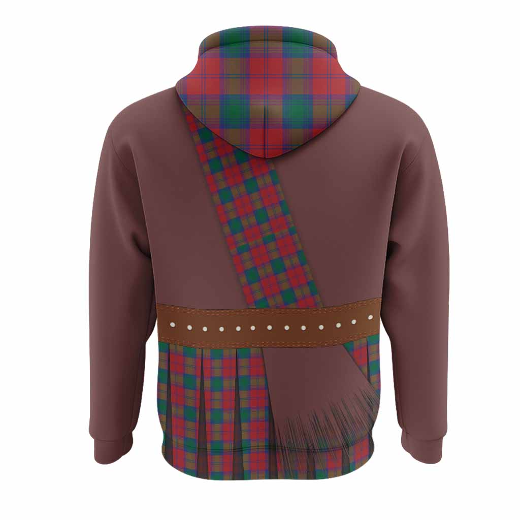 Fotheringham (Fotheringhame) Tartan Crest Hoodie Kilt Costume Style