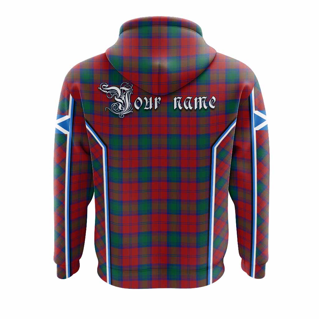 Fotheringham (Fotheringhame) Tartan Crest Hoodie Scotland Coat of Arm Flag Style - Tartan Vibes Clothing
