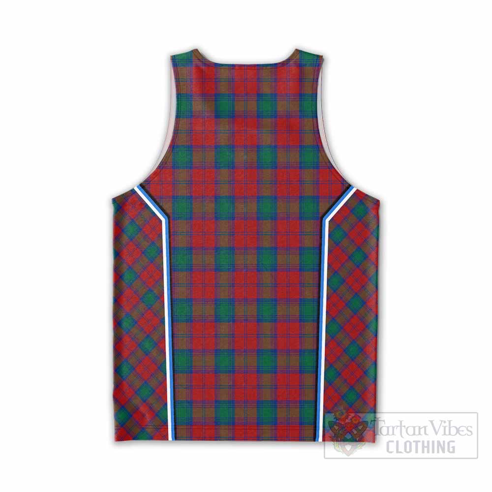 Fotheringham (Fotheringhame) Tartan Crest Men Tank Top Scotland Coat of Arm Flag Style - Tartan Vibes Clothing