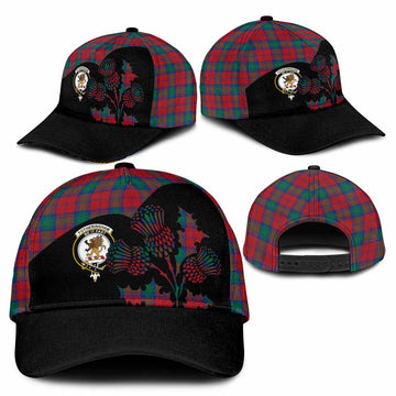 Fotheringham (Fotheringhame) Tartan Family Crest Classic Cap Scotland Thistle Floral Flag Style