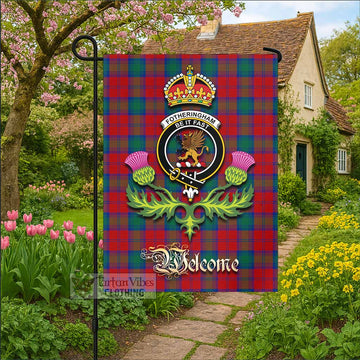 Fotheringham (Fotheringhame) Tartan Family Crest Garden Flag Royal Thistle Welcome Style - Tartan Vibes Clothing