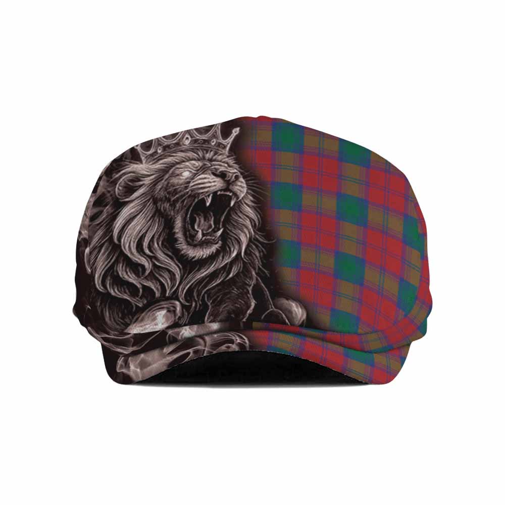 Fotheringham (Fotheringhame) Tartan Flat Cap, Jeff Cap Roaring Lion Heritage