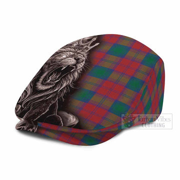 Fotheringham (Fotheringhame) Tartan Flat Cap, Jeff Cap Roaring Lion Heritage